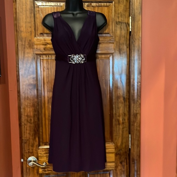 Dark Purple Cocktail Dress